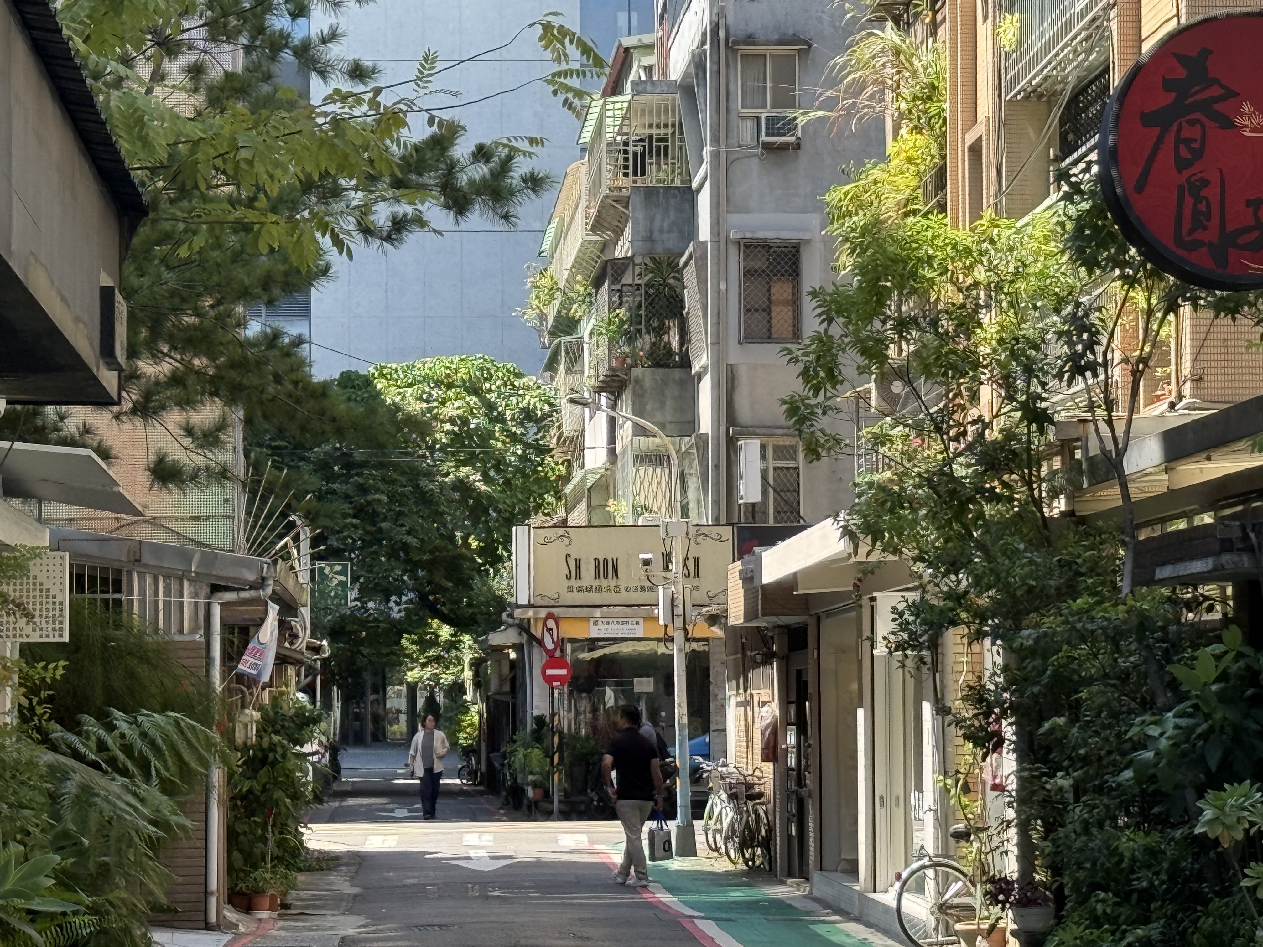 林玉山故居所在的金華街四層樓公寓群