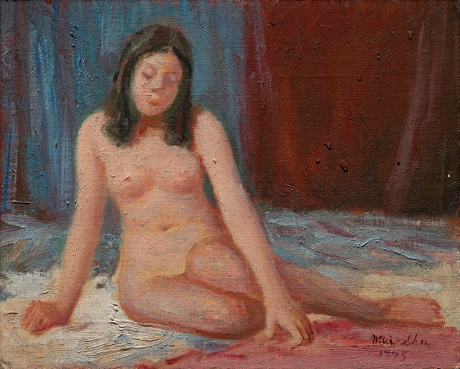 李梅樹《裸女（三）》